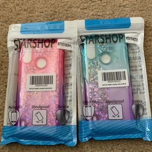 Set of 2 phone cases for Motorola cell phone